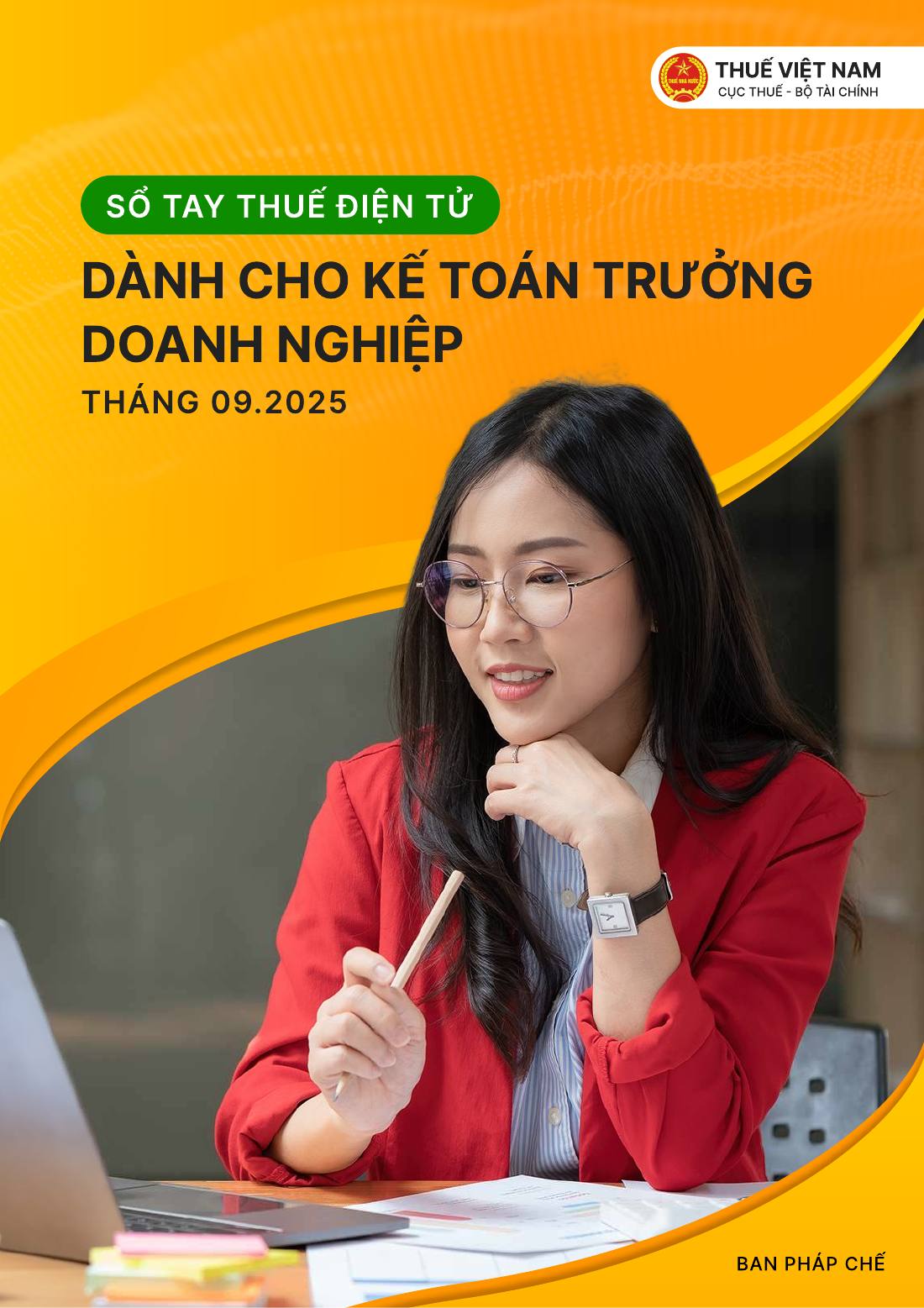 Bìa Sổ tay thuế cho kế toán trưởng